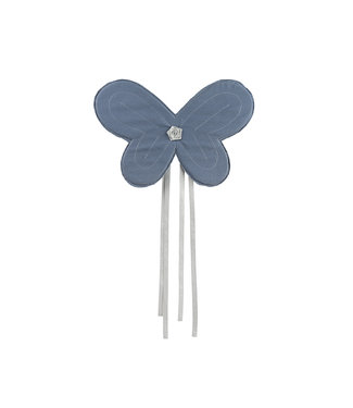 Cotton & Sweets Cotton & Sweets - Fairy wings PN Denim, Silver Ribbon