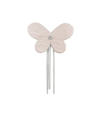 Cotton & Sweets Cotton & Sweets - Fairy wings PN Powder pink, Silver Ribbon