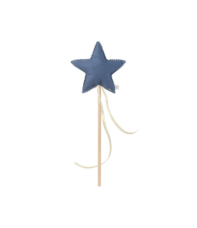 Cotton & Sweets Cotton & Sweets - Magic wand - Gold - Denim