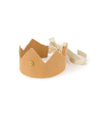 Cotton & Sweets Cotton & Sweets - Party Crown Rose - Gold - Caramel
