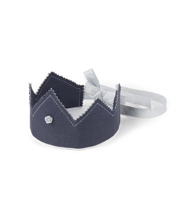 Cotton & Sweets Cotton & Sweets - Party Crown Rose - Silver - Graphit