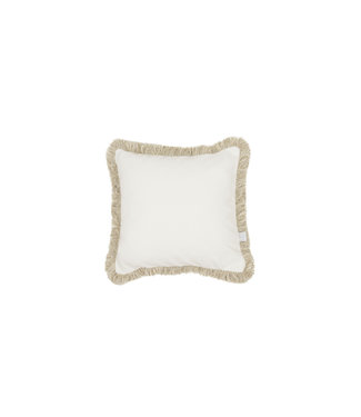 Cotton & Sweets Cotton & Sweets - Boho border pillow Vanilla + beige