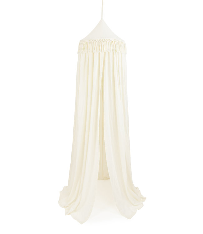 Cotton & Sweets Cotton & Sweets - Boho Canopy Fringe - Vanilla