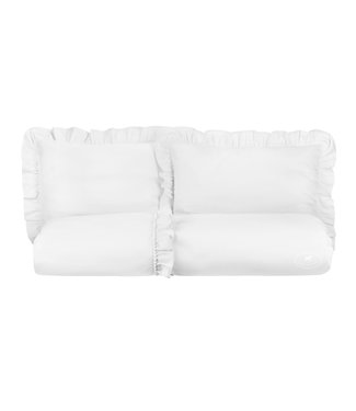 Cotton & Sweets Cotton & Sweets - Adult bed linen withut filling Boho (2 pillow cases included) White