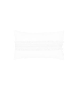 Cotton & Sweets Cotton & Sweets - Rectangular lace pillow White