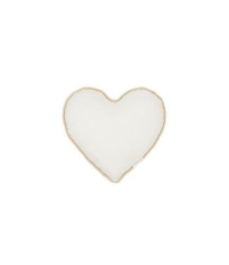 Cotton & Sweets Cotton & Sweets - MINI Bubble heart pillow Vanilla