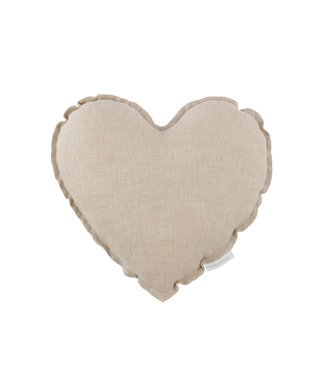 Cotton & Sweets Cotton & Sweets - Heart pillow Pure Nature Natural