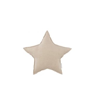 Cotton & Sweets Cotton & Sweets - MINI Star pillow - Natural