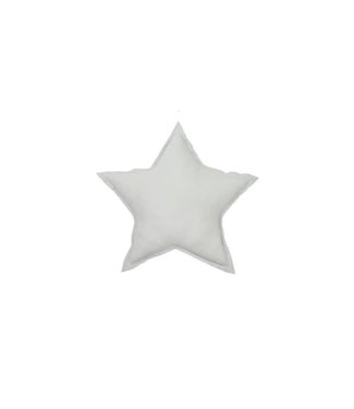 Cotton & Sweets Cotton & Sweets - MINI Star pillow Pure Nature Light grey