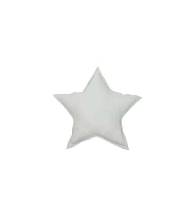 Cotton & Sweets Cotton & Sweets - MINI Star pillow - Light grey