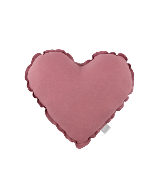Cotton & Sweets Cotton & Sweets - Heart pillow - Blush