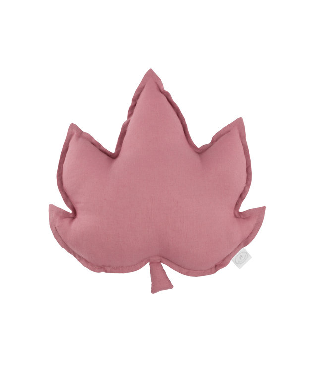 Cotton & Sweets Cotton & Sweets - Maple leaf pillow - Blush