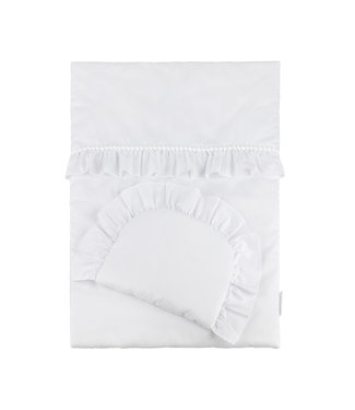 Cotton & Sweets Cotton & Sweets - Newborn bedding with filling Boho White