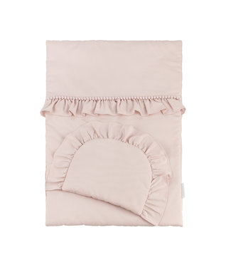 Cotton & Sweets Cotton & Sweets - Newborn bedding with filling Boho Powder pink