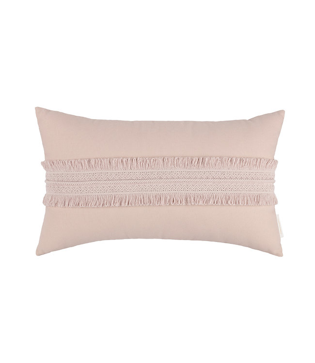 Cotton & Sweets Cotton & Sweets - Rectangular lace pillow - Powder pink