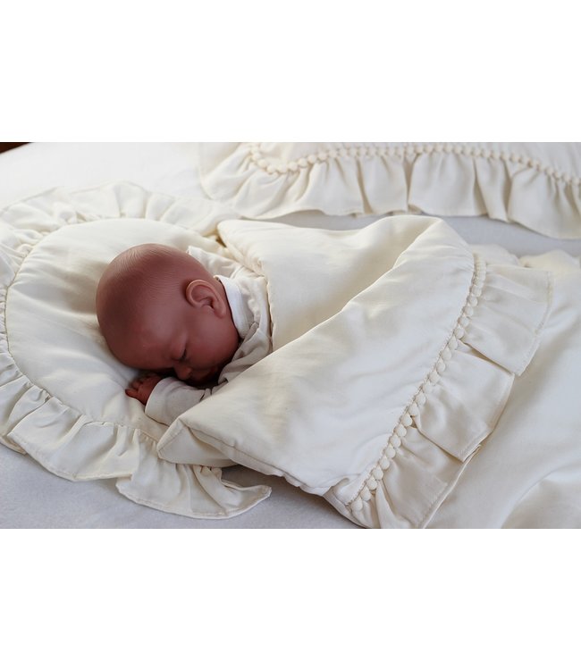 Cotton & Sweets Cotton & Sweets - Newborn bedding with filling Boho Vanilla