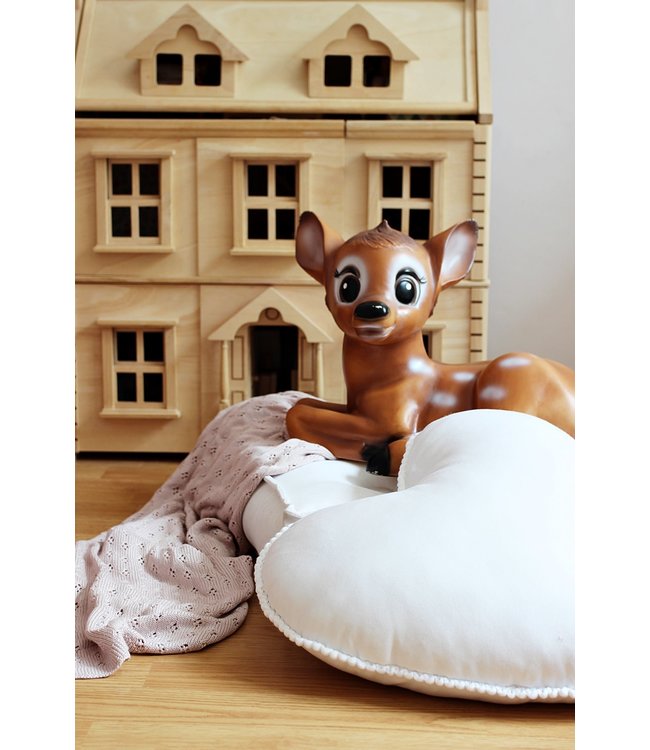 Cotton & Sweets Cotton & Sweets - Bubble heart pillow - White