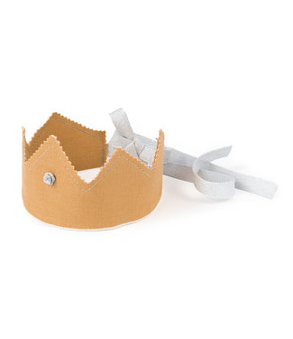 Cotton & Sweets Cotton & Sweets - Crown PN Rose Caramel, Silver Ribbon