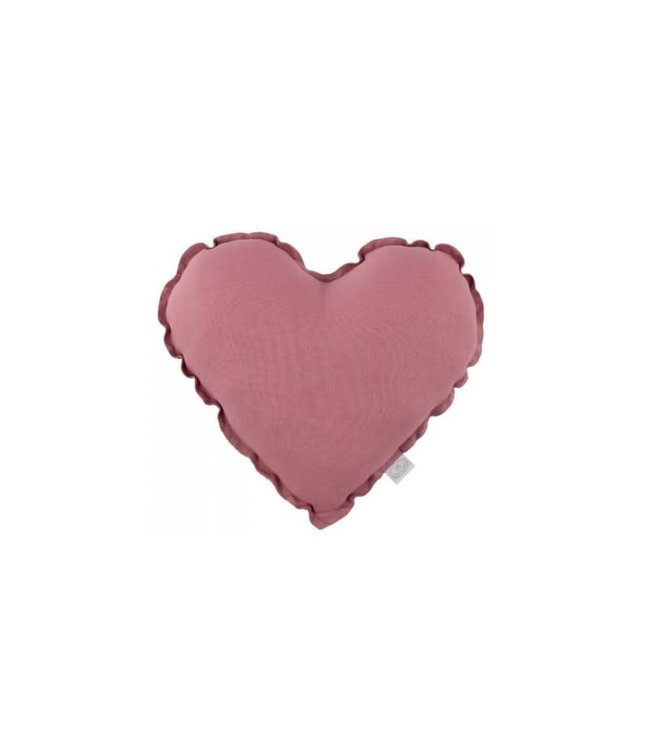 Cotton & Sweets Cotton & Sweets - MINI Heart pillow - Blush