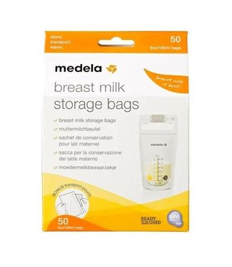 Medela - Moedermelkbewaarzakjes 180 ml, 50 zakjes per doosje