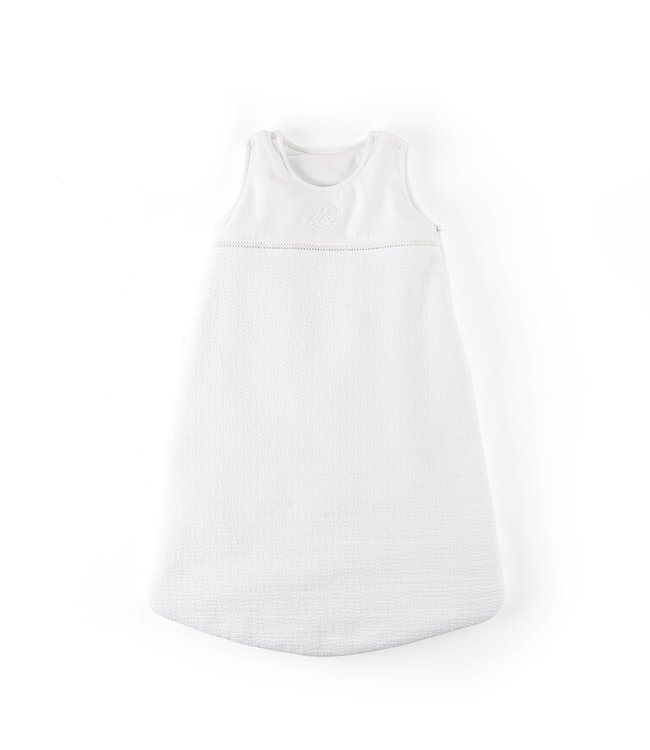 Theophile & Patachou Theophile & Patachou - Slaapzak 70cm - Gewafeld Wit