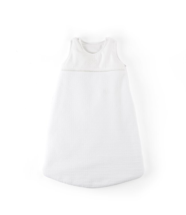 Theophile & Patachou Theophile & Patachou - Slaapzak 70cm - Gewafeld Wit