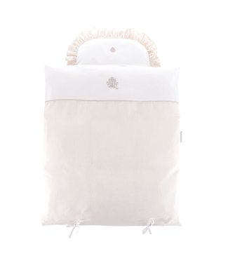 Theophile & Patachou Theophile & Patachou - Donsovertrek wieg 80x80cm + sloop Zand