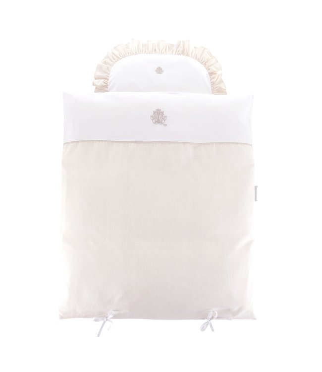 Theophile & Patachou Theophile & Patachou - Donsovertrek wieg 80x80cm + sloop Zand