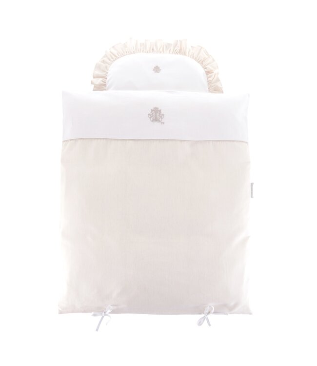 Theophile & Patachou Theophile & Patachou - Donsovertrek wieg 80x80cm + sloop Zand