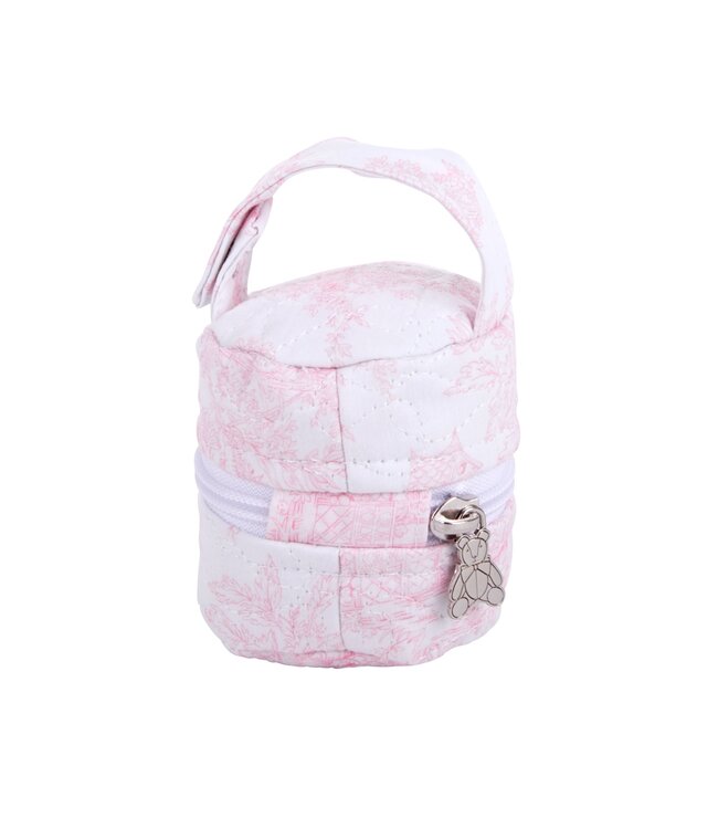 Theophile & Patachou Theophile & Patachou - Hoes fopspeen - Gewatteerd Roze geprint