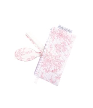 Theophile & Patachou Theophile & Patachou - Borstel en kam + pochet Roze geprint