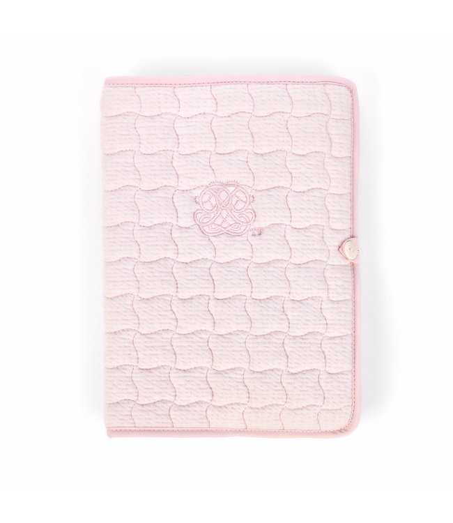 Theophile & Patachou Theophile & Patachou - Hoes geboorteboekje - Gewatteerd Roze