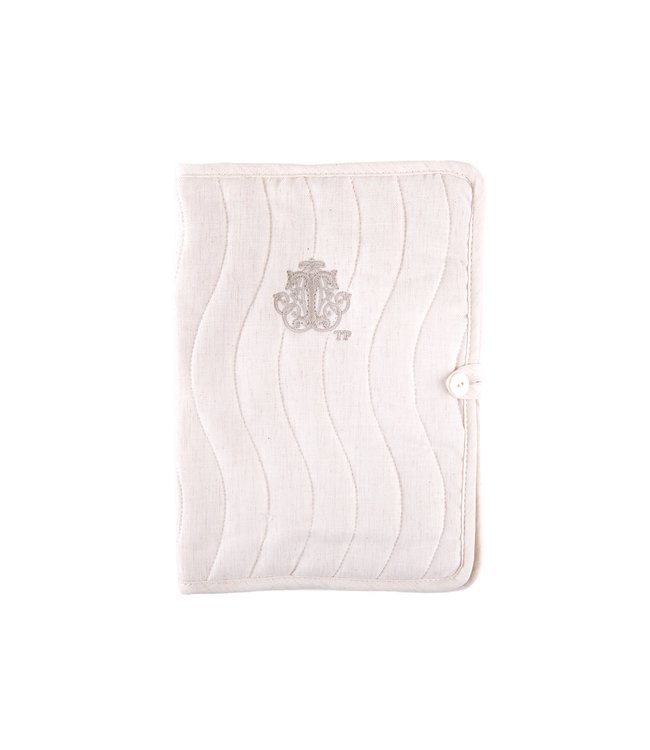 Theophile & Patachou Theophile & Patachou - Hoes geboorteboekje - Gewatteerd Zand