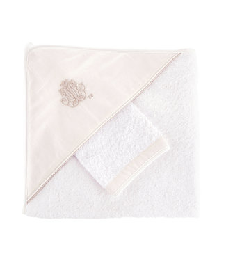 Theophile & Patachou Theophile & Patachou - Kaphanddoek + washandje Zand