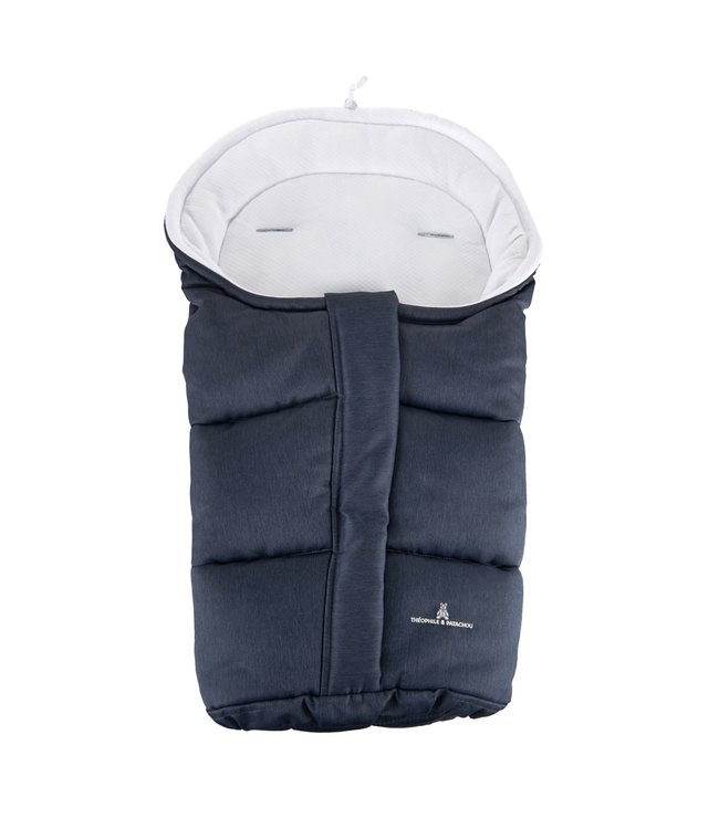 Theophile & Patachou Theophile & Patachou - Voetenzak kinderwagen Blauw