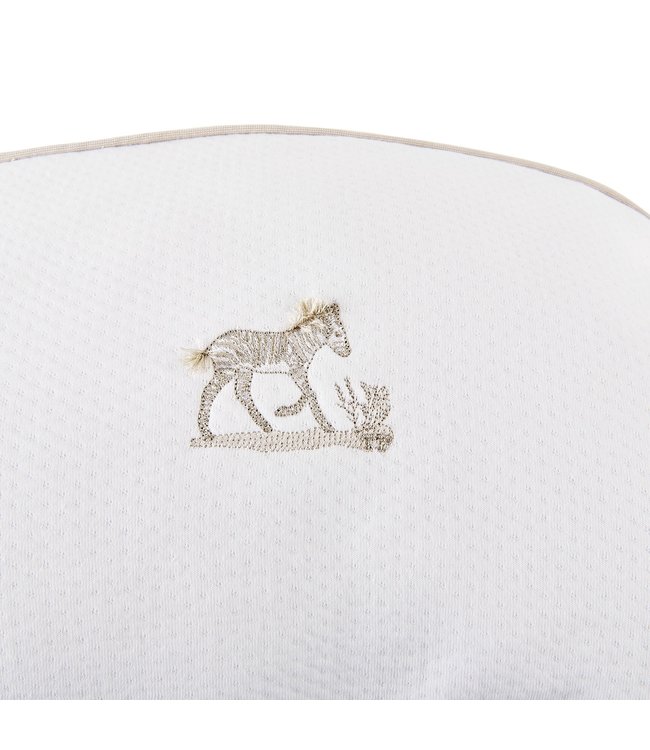 Theophile & Patachou Theophile & Patachou - Zwangerschapskussen - Gewafeld Wit/Camel Safari