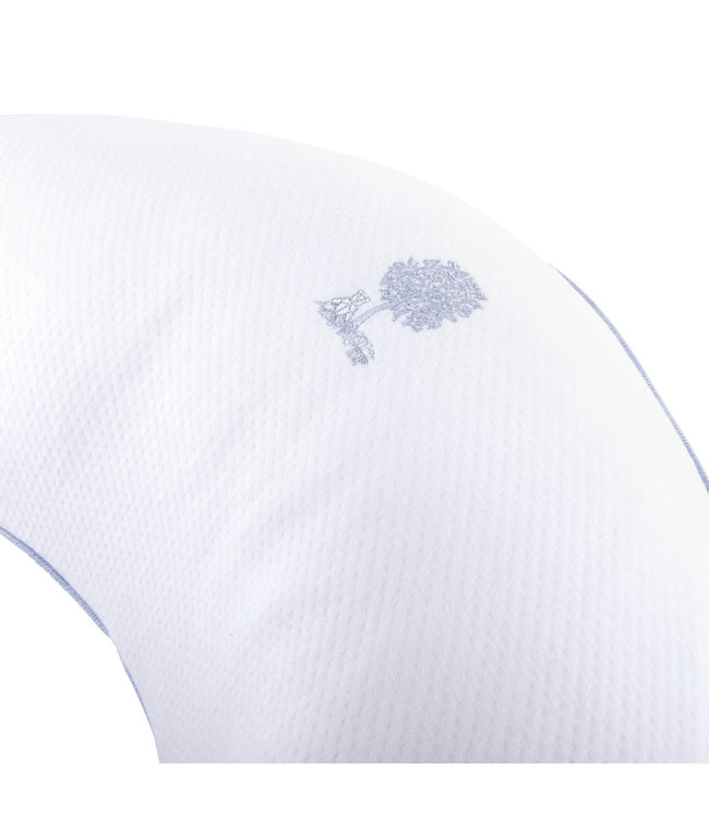 Theophile & Patachou Theophile & Patachou - Zwangerschapskussen - Gewafeld Wit/lichtblauw