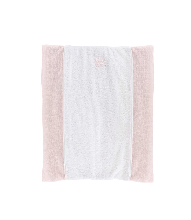 Theophile & Patachou Theophile & Patachou - Hoes verzorgingskussen - Badstof + Gewafeld Roze