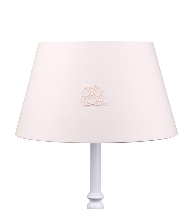 Theophile & Patachou Theophile & Patachou - Grote lampenkap geborduurd Roze