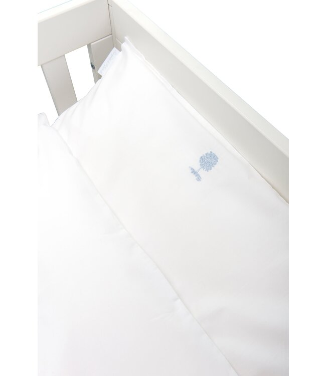 Theophile & Patachou Theophile & Patachou - Donsovertrek bed 100x135cm  + sloop Lichtblauw