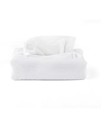 Theophile & Patachou Theophile & Patachou - Hoes voor kleenex-doos - Gewafeld Wit