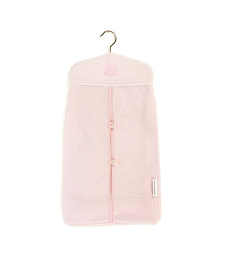 Theophile & Patachou Theophile & Patachou - Luierzak model kleerhanger - Gewafeld Roze