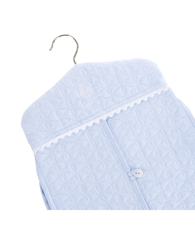 Theophile & Patachou Theophile & Patachou - Luierzak model kleerhanger Lichtblauw