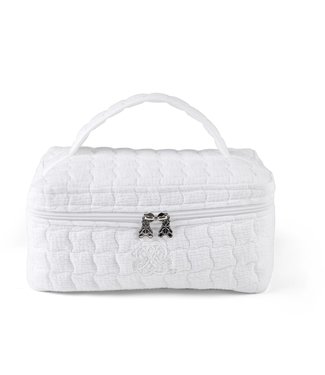 Theophile & Patachou Theophile & Patachou - Toilettas met 1 handvat - Gewatteerd Wit