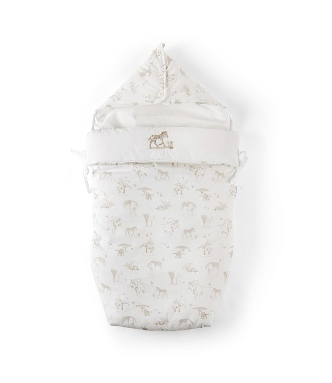 Theophile & Patachou Theophile & Patachou - Voetenzak Camel Safari print