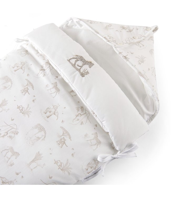 Theophile & Patachou Theophile & Patachou - Voetenzak Camel Safari print