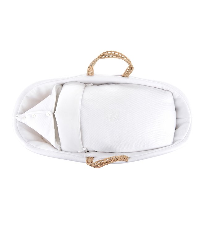 Theophile & Patachou Theophile & Patachou - Voetenzak voor reiswieg -  Sneeuwwit