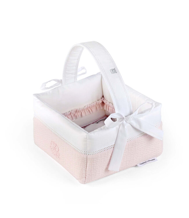 Theophile & Patachou Theophile & Patachou - Verzorgingsmand - Gewafeld Roze