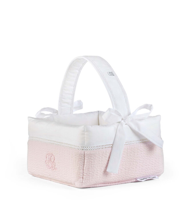 Theophile & Patachou Theophile & Patachou - Verzorgingsmand - Gewafeld Roze