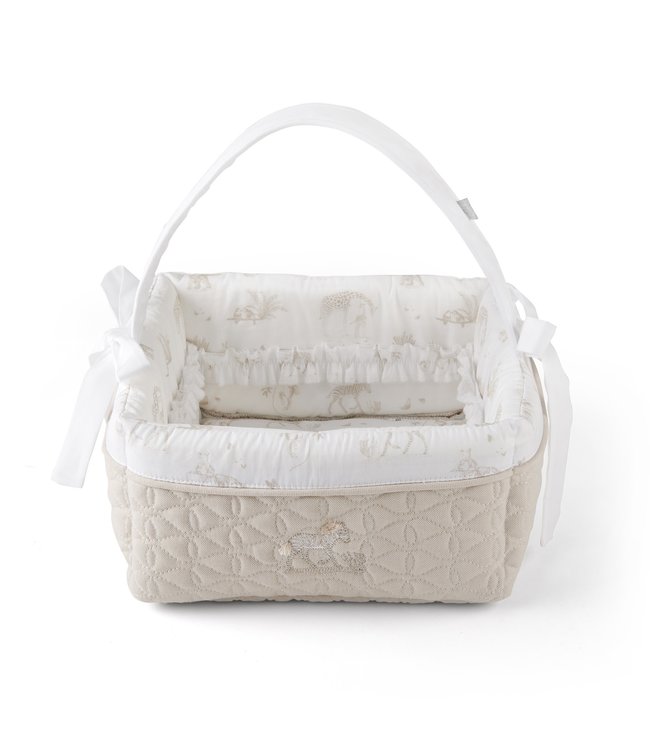 Theophile & Patachou Theophile & Patachou - Verzorgingsmand - Gewatteerd Camel Safari